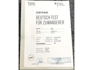 WhatsApp(+371 204 33160)Apply Telc B1 Deutsch exam in Germany , Obtain Goethe b2 language zertifikat