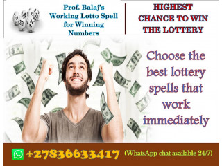 Most Powerful Lottery Spell Caster in USA: Achieve Financial Freedom With the Help of Lottery Spells That Work Fast (WhatsApp: +27836633417)